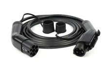 Lataa kuva gallerianäkymään, Latauskaapeli Type 1 - Type 2 – pituus 10 metriä – 16A/3,7kW – 1-vaihe – EV sähköauton Type-1 - Type-2 latausjohto - Mode 3 - ilmainen toimitus