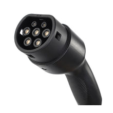 Lataa kuva gallerianäkymään, Sähköauton latauslaite voimavirtaan - pituus 15 metriä - Type2 latausasema Schuko adapterilla - 11kW  3x16A - 3-vaihe CEE16A voimavirtapistoke – Kannettava Type 2 laturi ajastimella - maksuton toimitus