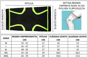 AOLIKES polvituet - 2 kpl polvituki - useita eri värejä