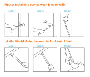 Niskakiikku – Niskan venytyslaite. Apua ja helpotusta niskakipuihin. Toimitusaika 5-6 arkipäivää. Nopea toimitus.