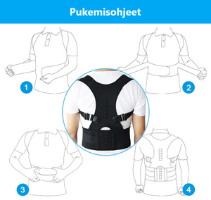 Tehokas ryhtiliivi / ryhdinkorjaaja naisille ja miehille