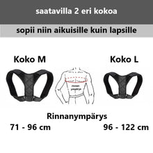Lataa kuva gallerianäkymään, Kevyt ryhtiliivi / ryhtiremmi naisille ja miehille, toimitusaika 5-6 arkipäivää, ryhdinkorjaaja - ryhtiliivit. Nopea toimitus